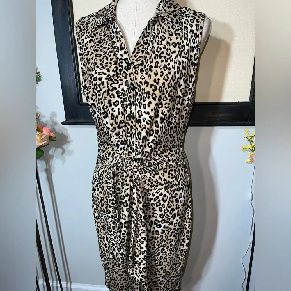 Philosophy Cheetah Dress